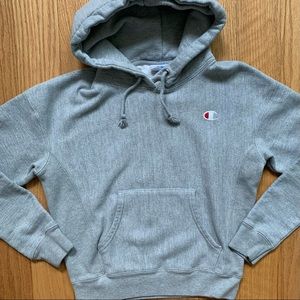 Champion Reverse Weave Gray Hoodie